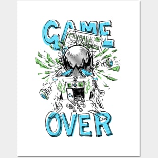 Game Over Posters and Art